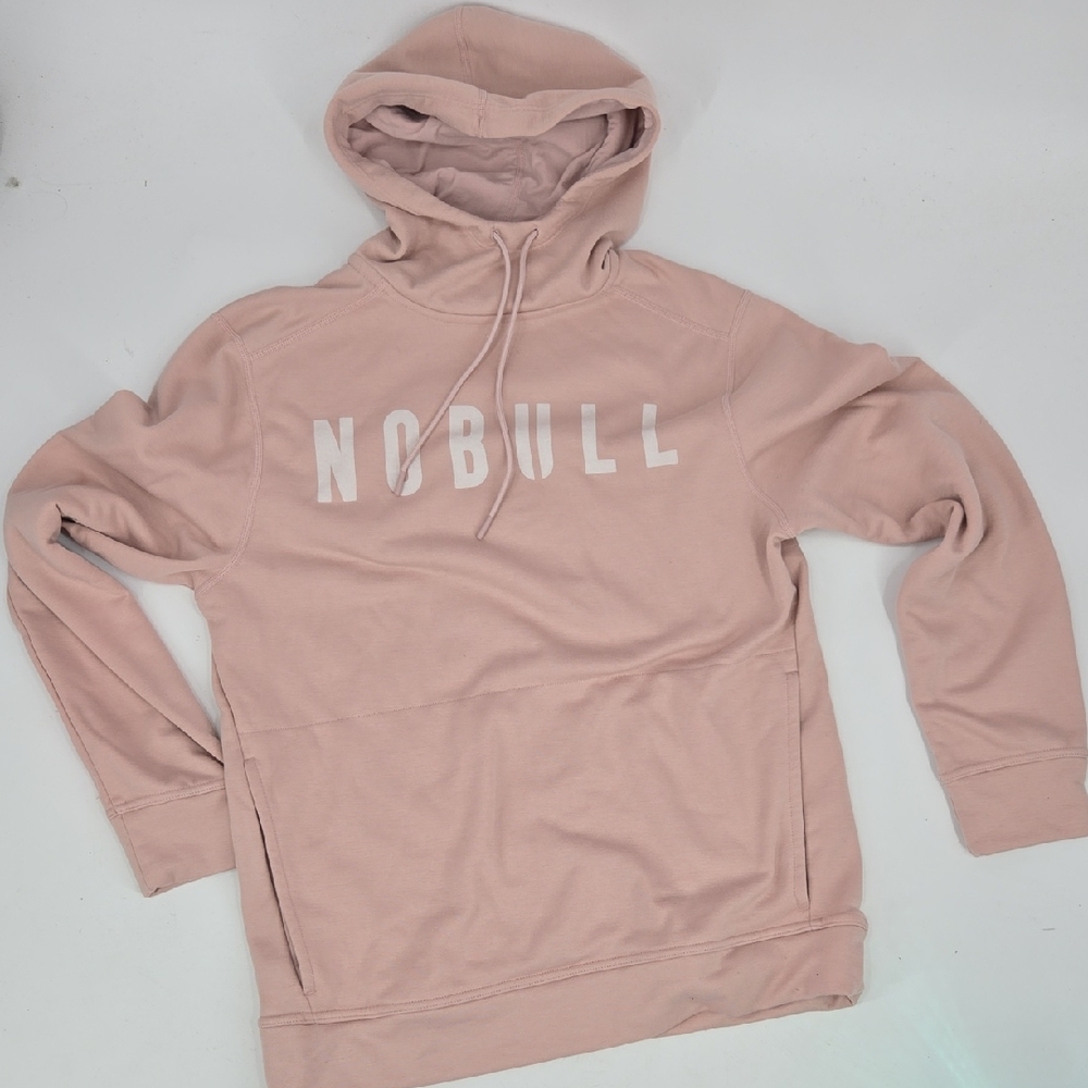 NOBULL Men's Light Pink Hoodie